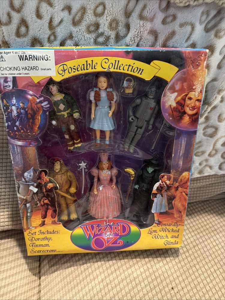 Vintage 1994 Wizard of Oz Poseable Collection Figures Dorothy Original Box RARE!