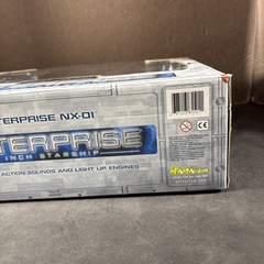 ENTERPRISE NX – 01 12″ ART ASYLUM STAR TREK SHIP VINTAGE 2002 NEW