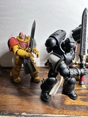 Joytoy Warhammer 40K Imperial Fists Black Templars Lot Sons Of Dorn 1/18 Figure