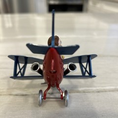 Polistil Poli Toys Disney Donald Duck Ww2 Diecast Metal Plane Vintage 60’s Italy
