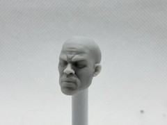 3d Printed Medium ROADBLOCK MALE HEAD 1:12 6″ Classified Legends Scale