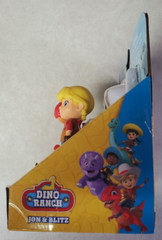 Jon and Blitz. Disney Jr. Dino Ranch. TV Show. Cartoon. Dinosaurs. Cowboy. 2021