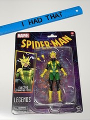 Spider-Man Marvel Legends Electro (Francine Frye) 6-Inch AF BY HASBRO