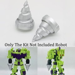 3D Printing Upgrade Kit Rotary Drill Bit For Studio Series SS86 Devastator