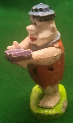 Rare 1977 Heavy Die-Cast Metal Fred Flintstone 2 3/4” Tall Figurine 49 Years Old