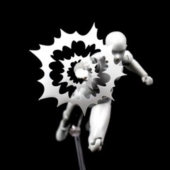 Shockwave Punch Effect Piece – Great for Marvel Legends, SH Figuarts, Mafex