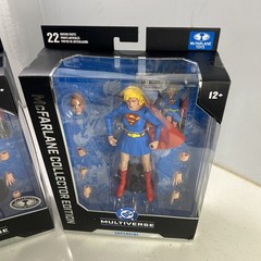 McFarlane DC Multiverse Collectors SUPERGIRL PLATINUM CHASE + Regular New !!
