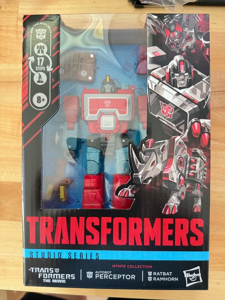 Transformers Studio Series – PERCEPTOR w RATBAT & RAMHORN – NEW!!