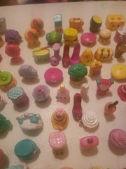 SHOPKINS FIGURES LOT OF 212 MULTIPLE SERIES LOT VGC