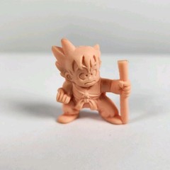 Lot of 5 Dragon Ball Z DBZ Flesh Color Japanese Keshi Mini Figures Keshigomu