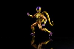 Dragon Ball Toy Series 6 Golden Frieza Action Figure 20 Points of Articulation