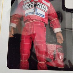 Takara 1998 Ayrton Senna 1/6 Figure Unopened Box Wear Formula 1 Racing Japan