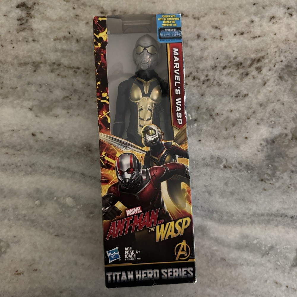 Rare Marvel’s Wasp Ant-Man and The Wasp Titan Hero Series Power FX Action Figure
