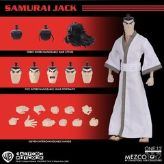 (In Hand, Ready 2 Ship) Samurai Jack Cartoon Network One:12 Collective Figure