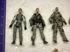 GI Joe Retaliation Roadblock and Other Action Figures Lot of 6.