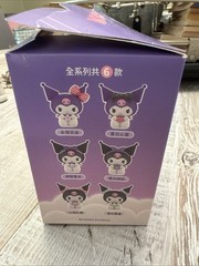 Sanrio MOETCH Mini Rechargeable Fan Blind Box Figure Kuromi Open Box