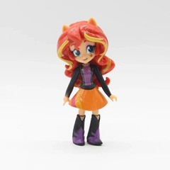 9PCS My Little Pony Unicorn High School PVC Figure Doll Set Collectible Toy