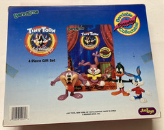 Vintage Tiny Toons Adventures Gift Set Bend-Ems Bugs Bunny Bendable Justoys