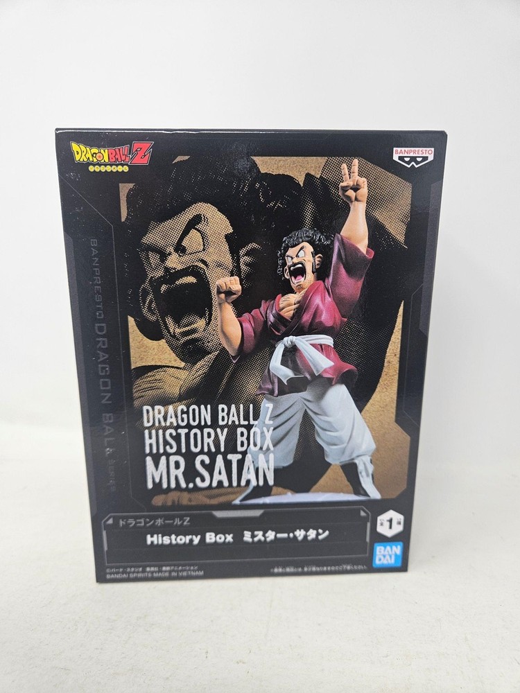 Banpresto Dragon Ball Z History Box Mr Satan Figure Hercule Boxed US Seller