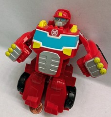 Transformers Rescue Bots HEATWAVE.Fire Truck 5″ Action Figure Hasbro Playskool
