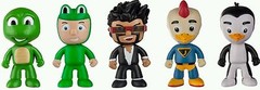 TUBE HEROES 5pk Mini Figures NEW IN BOX.