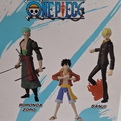 Bandai One Piece Roronoa Zoro Action Figure With Clothes Extra Hands Swords