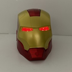 Iron Man Mark VII Headgear 1:1 Helmet LED Eyes Gold CG7248 Wearable New in Box