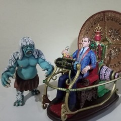 H.G. Wells’ The Time Machine + Morlock + George 1/18 scale deluxe model