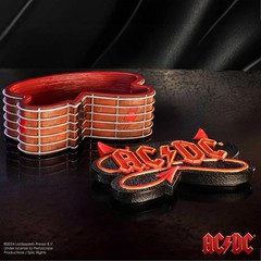 Nemesis Now ACDC Box, Resin, Brown, Officially Licensed ACDC Merchandise, ACDC J