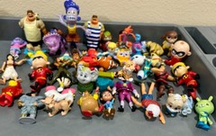 Lot of Disney Characters PVC Bluey,Nemo,Massimo,Alladin & More