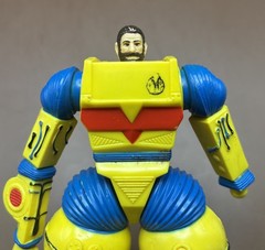 Vtg 1986 Hasbro Inhumanoids Liquidator 6″ Tall Action Figure Toy 80’s Retro