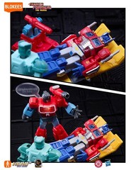 Blokees Transformers Shining Version 05 G1 Quintesson Action Figure Toys