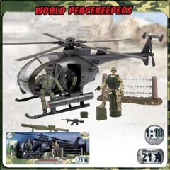 1: 18justice Bird Helicopter Accessories Soldier Vehicle Military Model set#