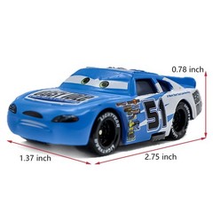 Disney Pixar Car1 No.51 Easy Idle 1:55 Diecast Model Toys Car Loose Gift Kids