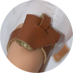 1:18 Dress Stockings Holster Clothing For 3.75inch Female PVC Action Figure Body