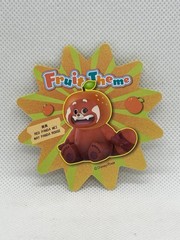 Miniso x Disney Fruit Theme Series Blind Box Figure-Red Panda & Orange Hat