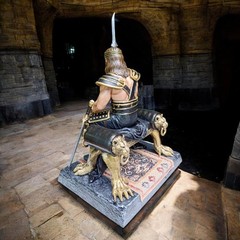 Fanart figure Conan the Barbarian King airbrush painted 7.8 inch Adult 17+