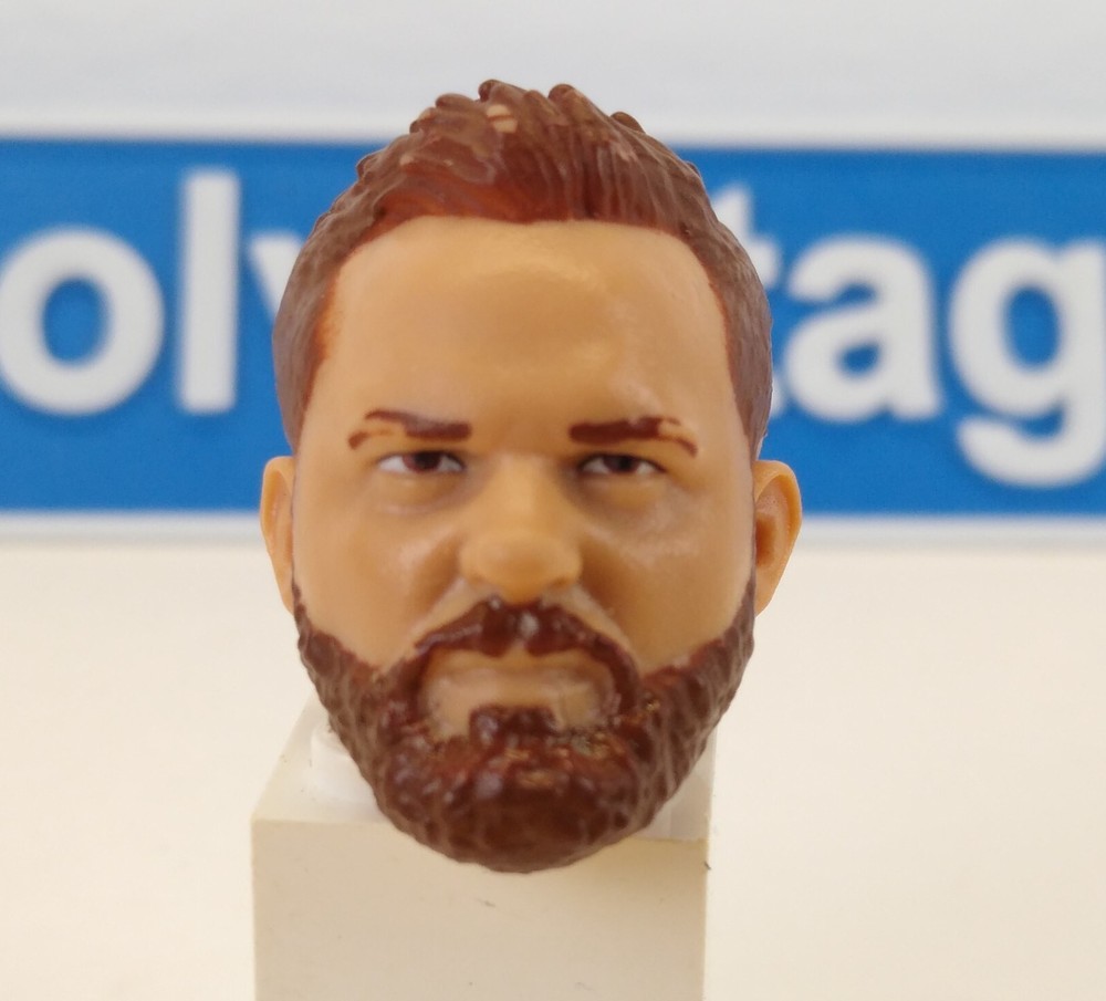 WWE Cash Wheeler Head Custom Fodder Wrestling Accessory AEW FTR The Revival