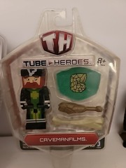 Lot of 3 NEW SEALED Tube Heros Figue DanTDM / CaptainSparklez / SkyDoesMinecraft