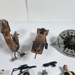 Star Wars Action Figure Vehicle Parts Lot Kenner Hasbro 1990s 2000s Mixed Toys