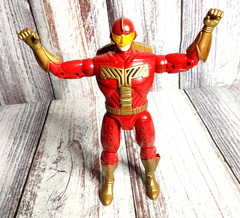 Tiger Electronics 1996 Turbo Man 13″ Jingle All the Way Figure W/ Lights & Sound