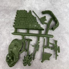 Military Army Playset Spare Parts- No Soldiers- Assembly Required