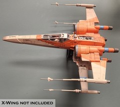 Star Wars Wall Mount #3 For Modern Large Poe Dameron X-Wing Only