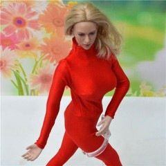 1/6 Long Sleeve Tight Fitting Bodysuit Fit 12″ Female PH TBL Action Figure Body