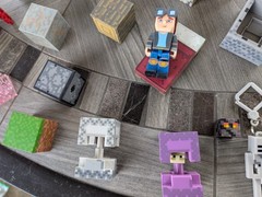 Huge Lot Of 90 Minecraft Action Figures & Accessories Everything Working! RARE!