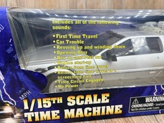 Back to the Future II 2 Time Machine 1/15th Scale Car Lights Diamond Box new