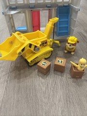 Paw Patrol Rubble Post Office 99% Complete Play Set Adventure Bay Exclusive Toy