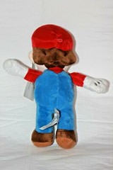 Super Mario Plush 2017 Official Nintendo Good Stuff Stuffed Plush Toy 10”