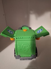 Paw Patrol Rocky Transforming Recycle Truck with Pop Out Tools w Rocky Figure