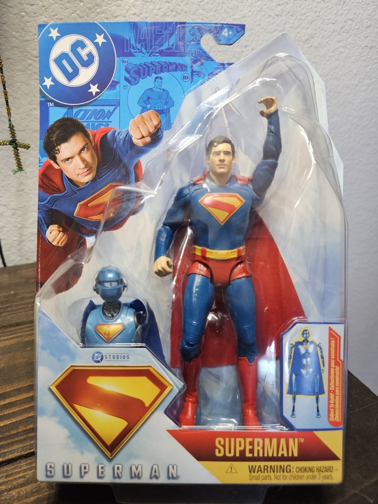 DC Comics SUPERMAN, Superman 6-inch Action Figure, for Ages 4 and up